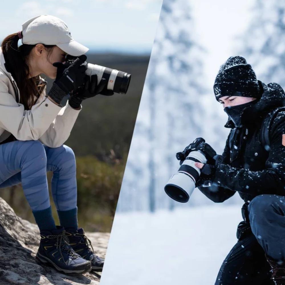 Vallerret Markhof pro V3 photography glove ถุงมือกันหนาวสำหรับช่างภาพ
