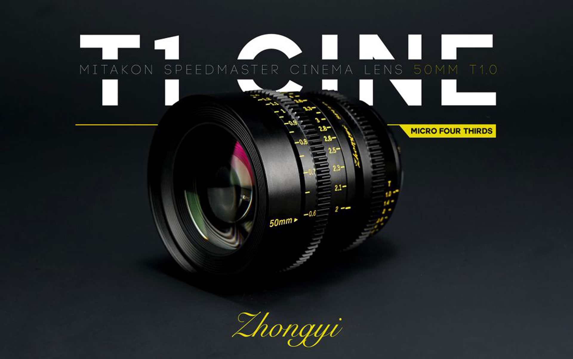 Cinema Lens Mitakon Zhongyi Speedmaster 50mm Mitakon Speedmaster