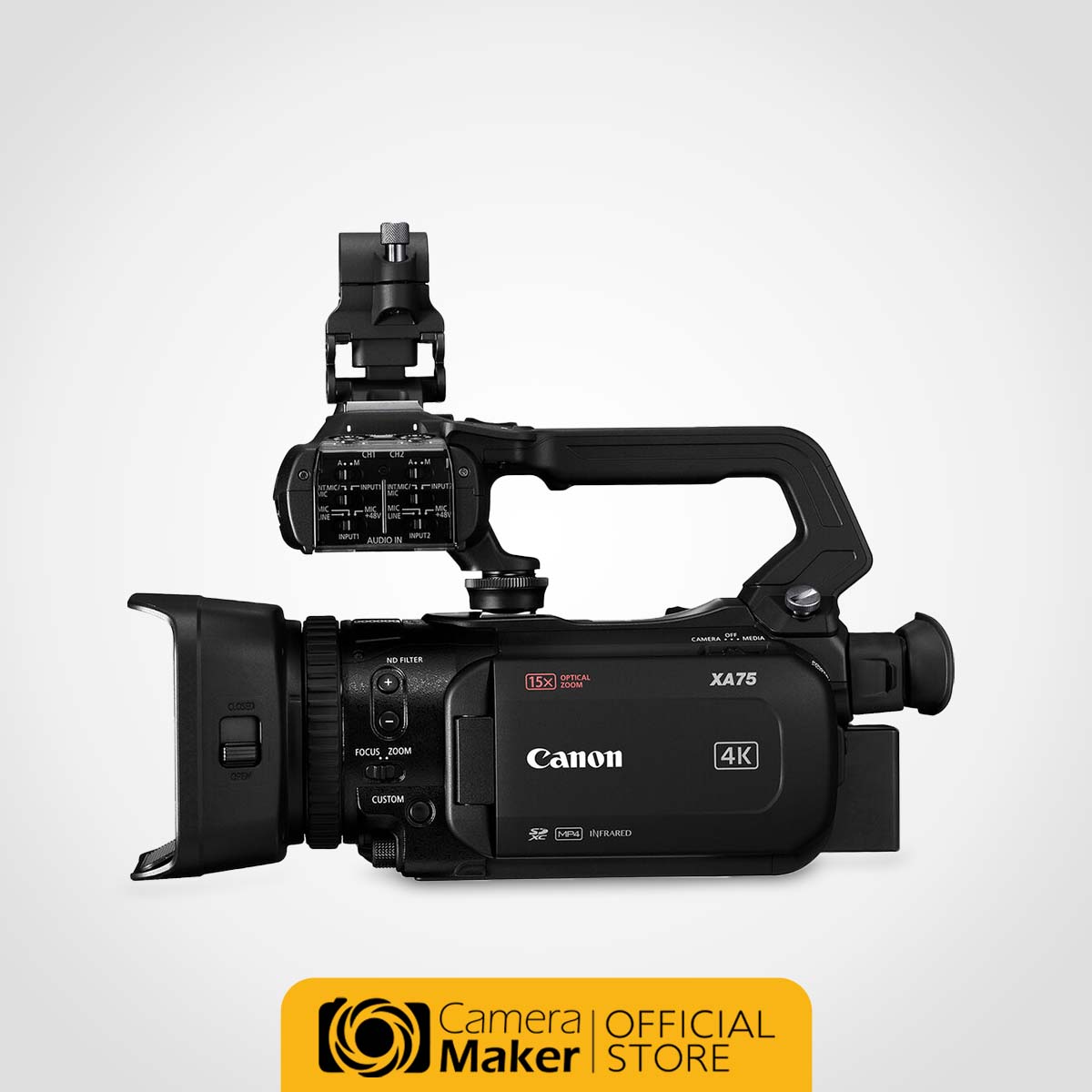 CANON XA75 UHD 4K30 CAMCORDER - Image 3