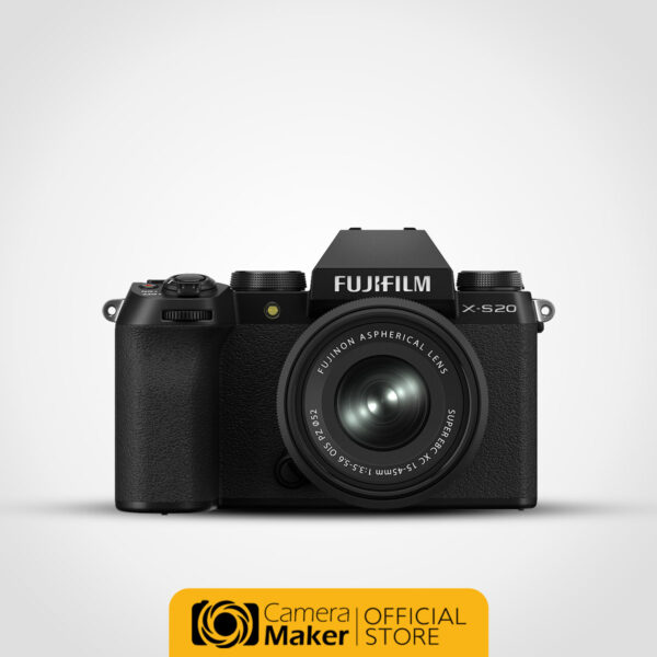FUJIFILM X-S20 MIRRORLESS CAMERA [KIT 15-45MM] - Camera Maker