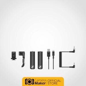 SENNHEISER XSW-D PORTABLE BASE SET – CAMERA-MOUNT DIGITAL WIRELESS MICROPHONE SYSTEM WITH BODYPACK TRANSMITTER (NO MICROPHONE, 2.4 GHZ)