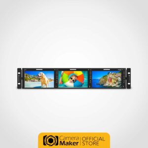 TVLOGIC R-5T 3 X 5.5’’ 12G-SDI SUPPORTED  LCD FULL HD SCREEN