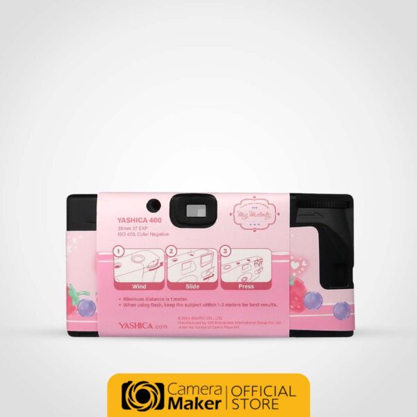 YASHICA SINGLE USE FILM CAMERA [MY MELODY BERRY BLISS] - Camera Maker
