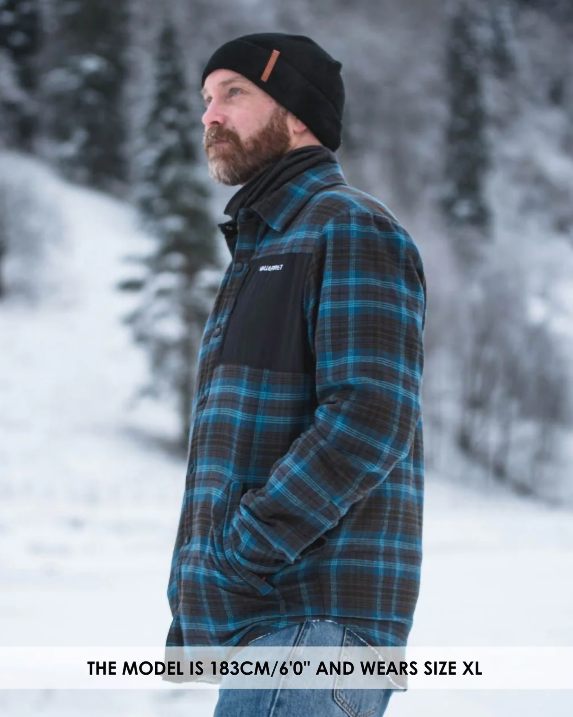 FLEECE LINED MTN CAMERA SHIRT - 10
