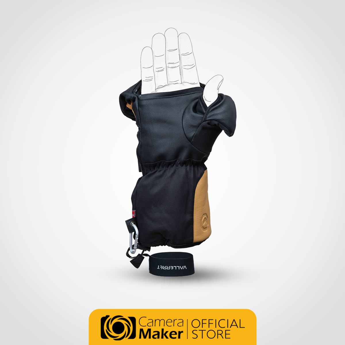 VALLERRET SENJA MITT PHOTOGRAPHY GLOVE (ศูนย์ไทย) - Image 2